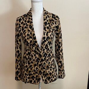 LOFT Animal Print Women's Blazer